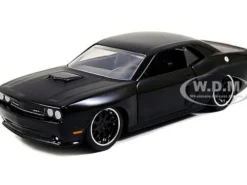 Dom's Dodge Challenger SRT8 Black Fast & Furious Movie 1/32 Diecast Model Car Jada 97384