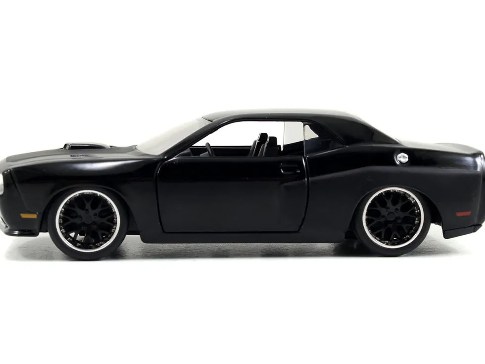 Dom's Dodge Challenger SRT8 Black Fast & Furious Movie 1/32 Diecast Model Car Jada 97384