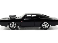 Dom's Dodge Charger R/T Black Fast & Furious 7 2015 Movie 1/32 Diecast Model Car Jada 97042