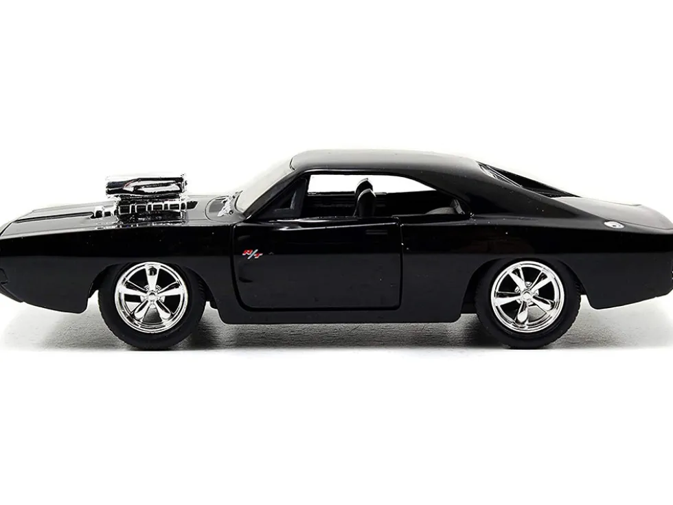 Dom's Dodge Charger R/T Black Fast & Furious 7 2015 Movie 1/32 Diecast Model Car Jada 97042
