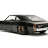 Dom's 1968 Dodge Charger Widebody Matt Black Fast & Furious 9 F9 2021 Movie 1/24 Diecast Model Car Jada 32614