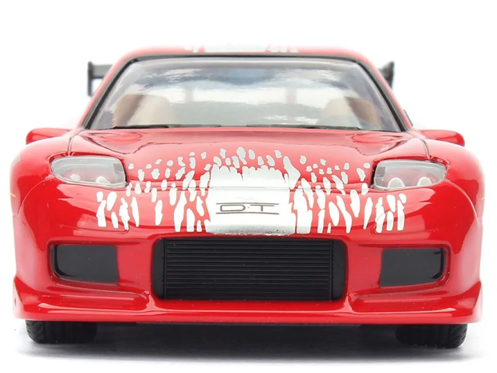 Dom's Mazda RX-7 Red Fast & Furious Movie 1/32 Diecast Model Car Jada 98377