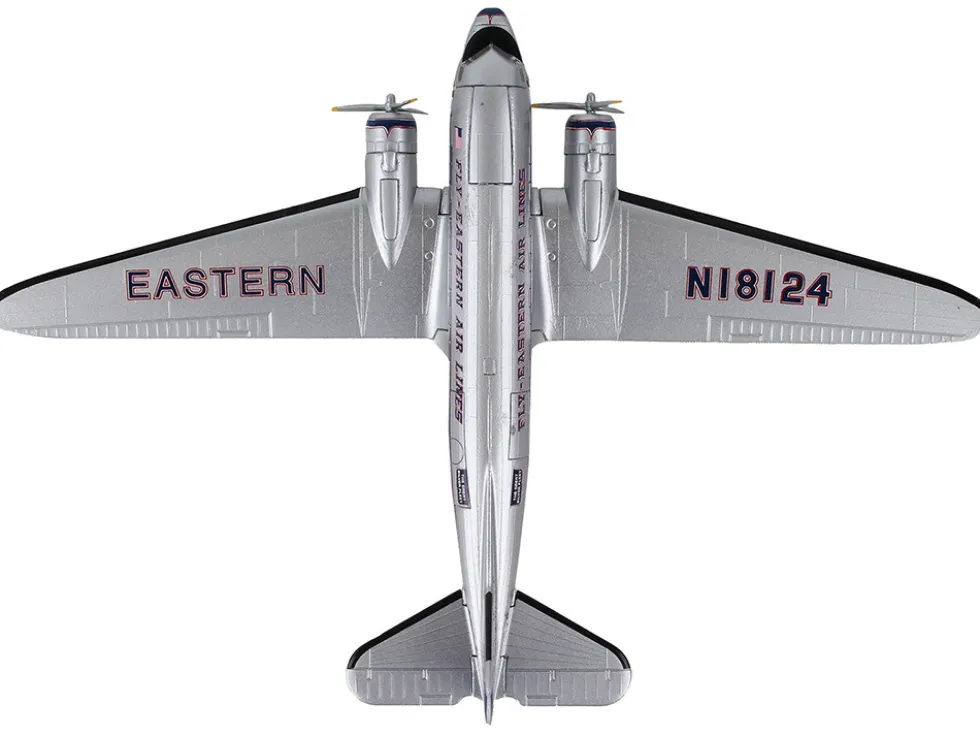 Douglas DC 3 Passenger Aircraft Eastern Airlines 1/144 Diecast Model Airplane Postage Stamp PS5559-3