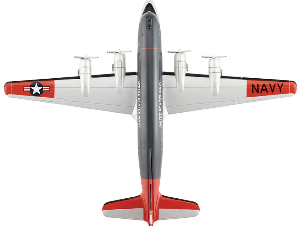 Douglas R5D-3 Skymaster Transport Aircraft "Operation Deep Freeze" (1950s) United States Navy "Airliner Series" 1/200 Diecast Model by Hobby Master