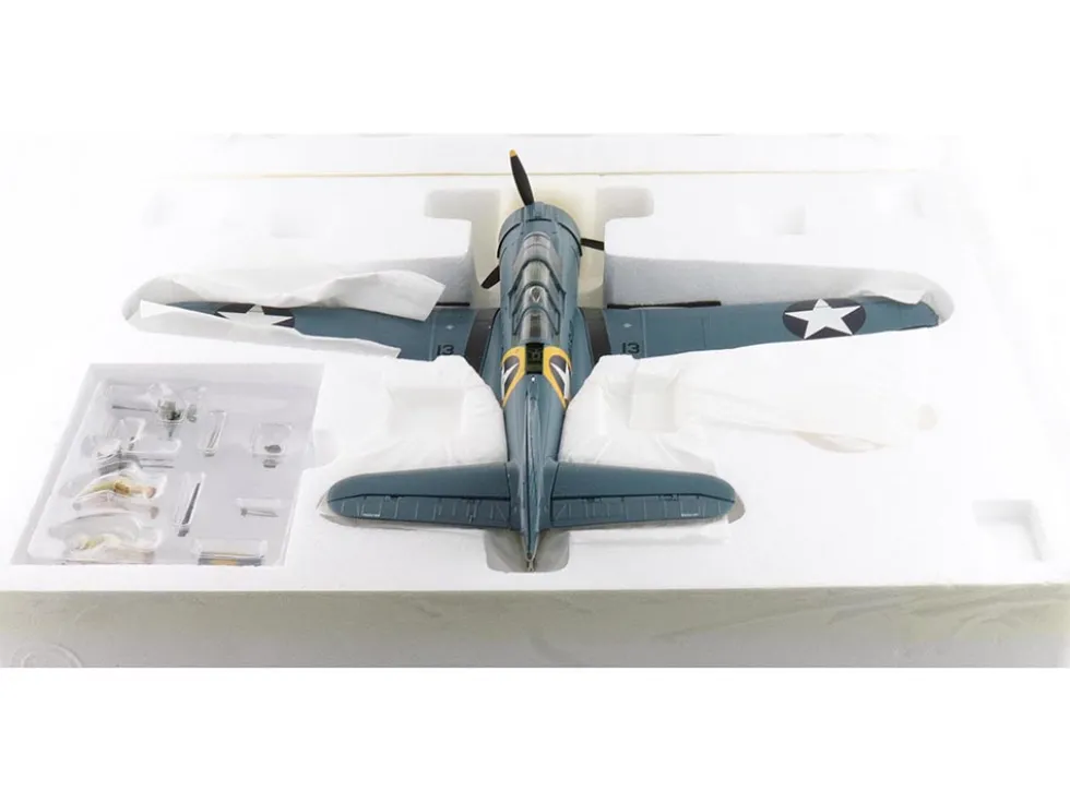 Douglas SBD-3 Dauntless Aircraft "06624, 41-S-13, Operation Torch, VS-41, USS Ranger" (1942) United States Navy "Premium Collection" 1/32 Diecast Model by Hobby Master