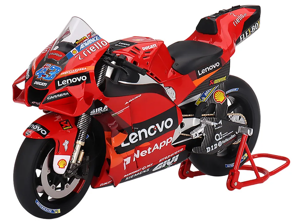 Ducati Desmosedici #43 Jack Miller "Presentation" "MotoGP World Championship" (2022) 1/12 Motorcycle Model by True Scale Miniatures