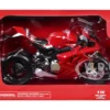 Ducati Panigale V4S Motorcycle Red 1/12 Diecast Motorcycle Model by New Ray