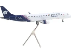 Embraer ERJ-190 Commercial Aircraft "Aeromexico Connect" (XA-IAC) White with Blue Tail "Gemini 200" Series 1/200 Diecast Model Airplane by GeminiJets