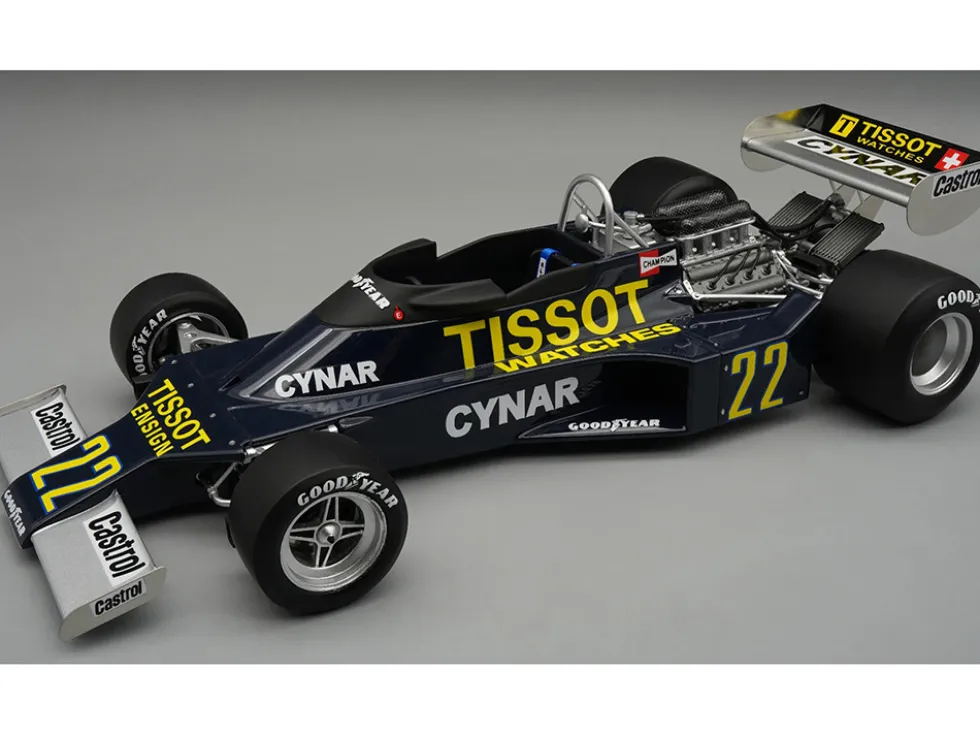 Ensign N177 #22 Clay Regazzoni Formula One F1 "Canadian GP" (1977) "Mythos Series" Limited Edition to 110 pieces Worldwide 1/18 Model Car by Tecnomodel