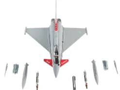 Eurofighter Typhoon FGR4 EF-2000 Aircraft "No.41(R) Squadron, 100th Anniversary" (2016) British Royal Air Force 1/72 Diecast Model by JC Wings