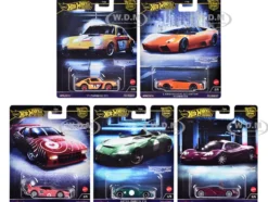Exotic Envy 5 piece Set "Car Culture" 2024 Series G Diecast Model Cars by Hot Wheels