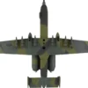 Fairchild Republic A 10A Thunderbolt II Warthog Aircraft Flying Tigers First American Volunteer Group of the Republic of China Air Force 1/140 Diecast Model Airplane Postage Stamp PS5375-4