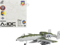 Fairchild Republic A 10C Thunderbolt II Attack Aircraft 355th Fighter Wing 354th Fighter Squadron Bulldogs 2020 United States Air Force 1/144 Diecast Model JC Wings JCW-144-A10-003