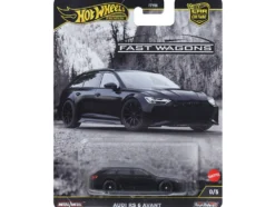 Fast Wagons 5 piece Set "Car Culture" 2024 Series J Diecast Model Cars by Hot Wheels