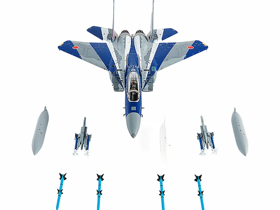 F-15DJ JASDF Japan Air Self-Defense Force Eagle Fighter Aircraft 23rd Fighter Training Group 20th Anniversary Display Stand Limited Edition 600 pieces Worldwide 1/72 Diecast Model JC Wings JCW-72-F15-015