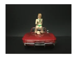February Bikini Calendar Girl Figure 1/24 Scale Models American Diorama 38266