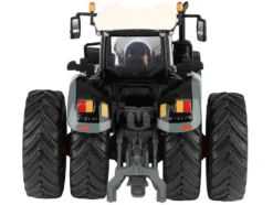 Fendt 1042 Vario Tractor with Front and Rear Dual Wheels Black with White Top 1/64 Diecast Model by SpecCast