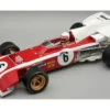 Ferrari 312 B2 #6 Clay Regazzoni Formula One F1 "South African GP" (1972) "Mythos Series" with Driver Figure and Display Case Limited Edition to 50 pieces Worldwide 1/18 Model Car by Tecnomodel
