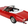 1966 Ferrari 365 California S/N 9935 Convertible Red White Interior DISPLAY CASE Limited Edition 108 pieces Worldwide 1/18 Model Car BBR BBR1814D
