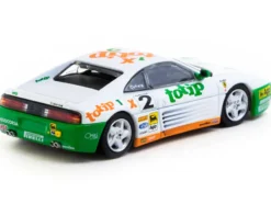 Ferrari 348 Challenge #2 Paolo Cutrera "Ferrari 348 Challenge" (1993) "Hobby64" Series 1/64 Diecast Model Car by Tarmac Works