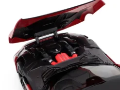 2024 Ferrari 12Cilindri Rosso Corsa Red with Black Top 1/18 Diecast Model Car by Polistil
