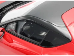 Ferrari 12Cilindri Rosso Corsa Red with Black Top with DISPLAY CASE Limited Edition to 200 pieces Worldwide 1/18 Model Car by BBR
