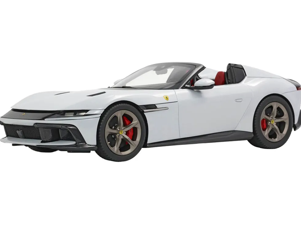 Ferrari 12Cilindri Spider Bianco Artico (Artic White) Limited Edition to 40 pieces Worldwide 1/18 Model Car by BBR