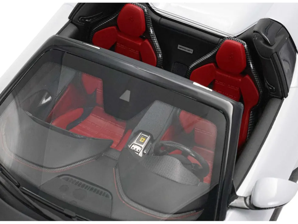Ferrari 12Cilindri Spider Bianco Artico (Artic White) Limited Edition to 40 pieces Worldwide 1/18 Model Car by BBR