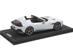 Ferrari 12Cilindri Spider Bianco Artico (Artic White) Limited Edition to 40 pieces Worldwide 1/18 Model Car by BBR