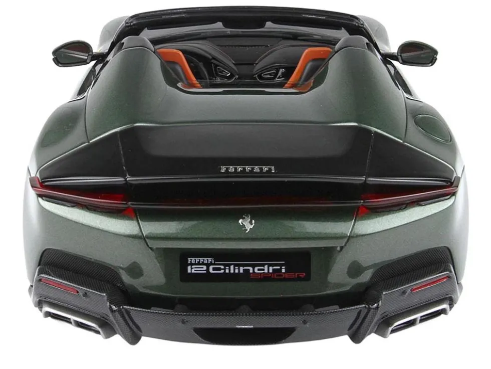 Ferrari 12Cilindri Spider Tuscany Green Metallic Limited Edition to 112 pieces Worldwide 1/18 Model Car by BBR