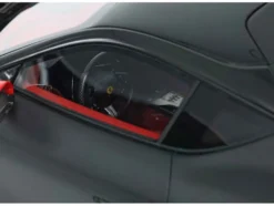 Ferrari 12Cilindri with Panoramic Roof Matt Black with DISPLAY CASE Limited Edition to 48 pieces Worldwide 1/18 Model Car by BBR