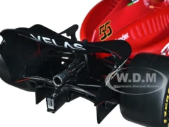 Ferrari F1-75 #55 Carlos Sainz Ferrari Racing Formula One F1 2022 Formula Racing Series 1/18 Diecast Model Car Bburago 16811CS
