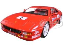 Ferrari F355 Challenge #1 Red 1/24 Diecast Model Car Bburago 26306