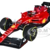 Ferrari F1-75 #16 Charles Leclerc Ferrari Racing Formula One F1 2022 Formula Racing Series 1/18 Diecast Model Car Bburago 16811CL