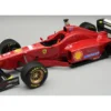 Ferrari F310 #2 Eddie Irvine "Scuderia Ferrari" Formula One F1 "San Marino GP" (1996) with Display Case "Mythos Series" Limited Edition to 25 pieces Worldwide 1/18 Model Car by Tecnomodel