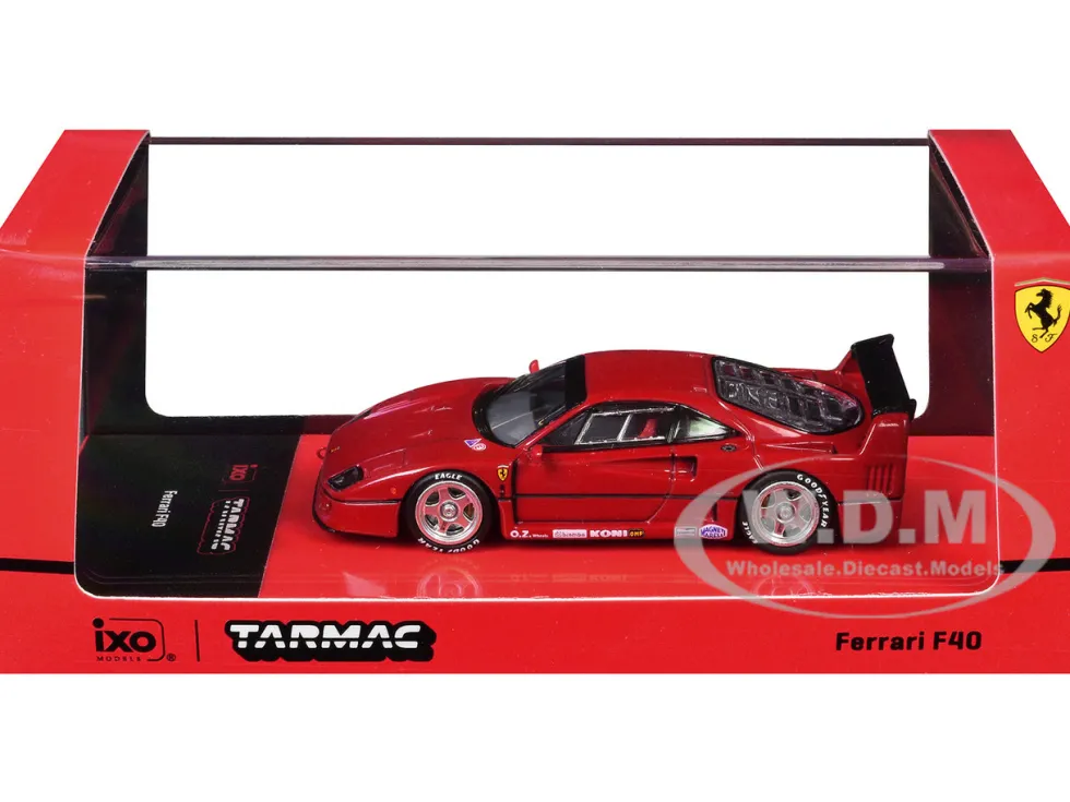 Ferrari F40 Red "Road64" Series 1/64 Diecast Model by Tarmac Works