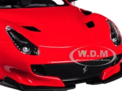 Ferrari F12 TDF Red 1/24 Diecast Model Car Bburago 26021
