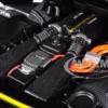 Ferrari FXX-K #44 Black Signature Series 1/18 Diecast Model Car Bburago 16907