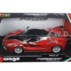 Ferrari FXX-K #10 Red 1/18 Diecast Model Car Bburago 16010