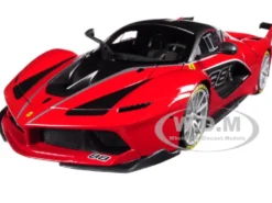Ferrari FXX-K #88 Red Signature Series 1/18 Diecast Model Car Bburago 16907