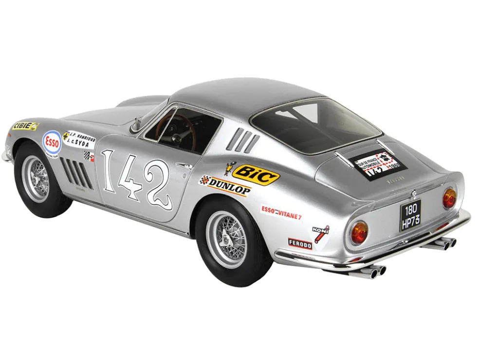 Ferrari 275 GTB #142 Jean Pierre Hanrioud Jean Claude Syda Tour de France 1969 with DISPLAY CASE Limited Edition to 149 pieces Worldwide 1/18 Model Car BBR BBR1830