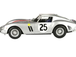 Ferrari 250 GTO #25 Elde Pierre Dumay Night Version 24 Hours of Le Mans 1963 with DISPLAY CASE Limited Edition to 72 pieces Worldwide 1/18 Model Car BBR BBR1857NIGHT