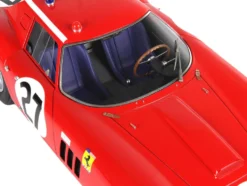 Ferrari 250 GTO #27 Fernand Tavano - Bob Grossman "24 Hours of Le Mans" (1964) with DISPLAY CASE Limited Edition to 200 pieces Worldwide 1/18 Model Car by BBR