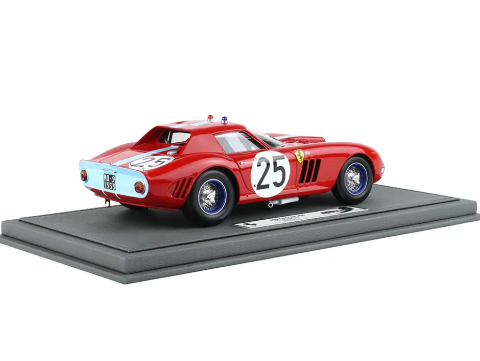 Ferrari 250 GTO #25 Innes Ireland - Tony Maggs "24 Hours of Le Mans" (1964) with DISPLAY CASE Limited Edition to 200 pieces Worldwide 1/18 Model Car by BBR