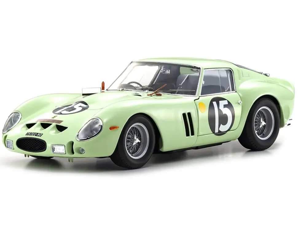Ferrari 250 GTO #15 Innes Ireland Winner "Goodwood Tourist Trophy" (1962) 1/18 Diecast Model Car by Kyosho