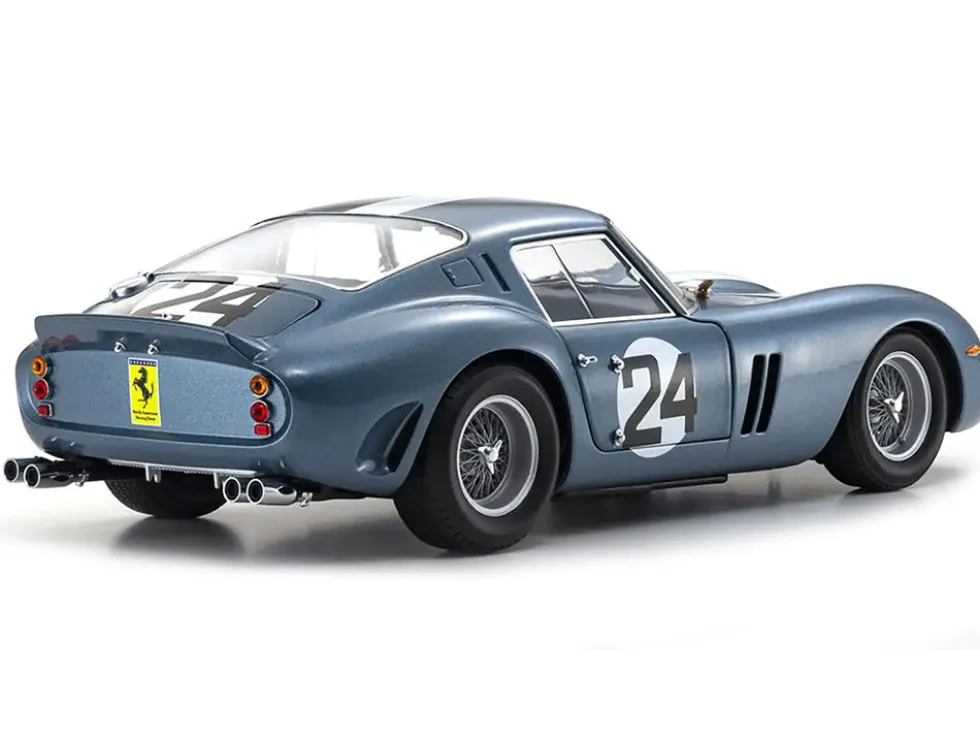 Ferrari 250 GTO #24 Phil Hill - Olivier Gendebien 2nd Place "Sebring 12 Hours" (1962) 1/18 Diecast Model Car by Kyosho