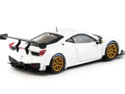 Ferrari 458 Italia GT3 White with Gold Wheels