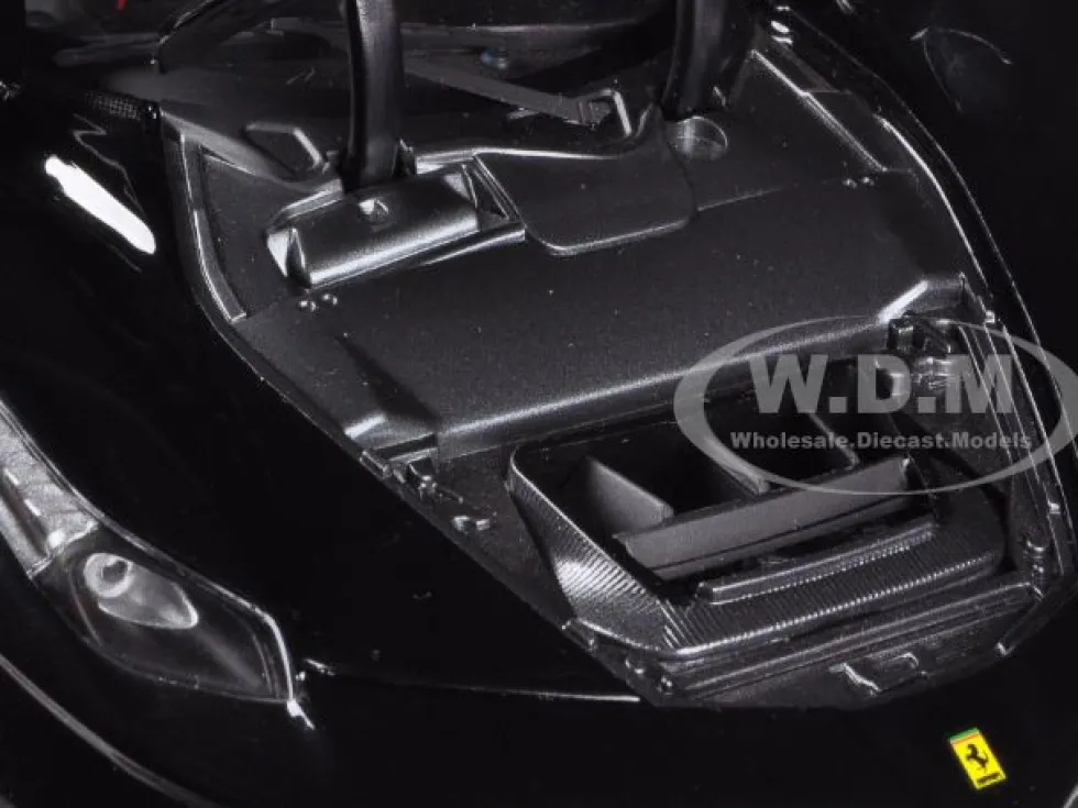 Ferrari Laferrari F70 Hybrid Elite Edition Black 1/18 Diecast Car Model Hot Wheels BCT80