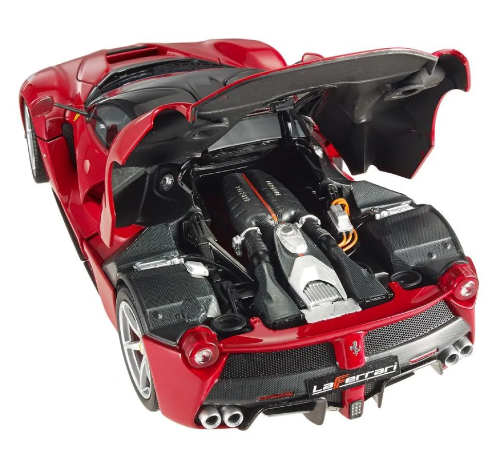 Ferrari Laferrari F70 Hybrid Elite Red 1/18 Diecast Car Model Hot Wheels BCT79
