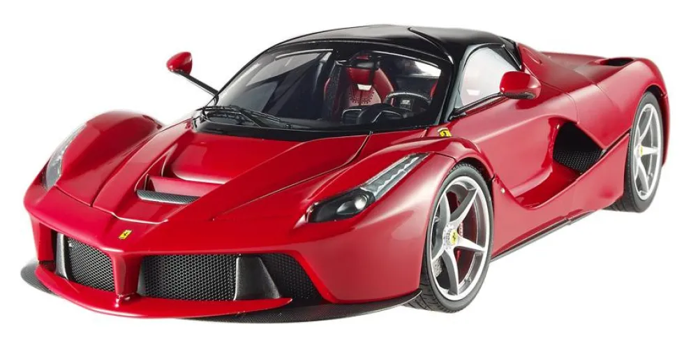 Ferrari Laferrari F70 Hybrid Elite Red 1/18 Diecast Car Model Hot Wheels BCT79